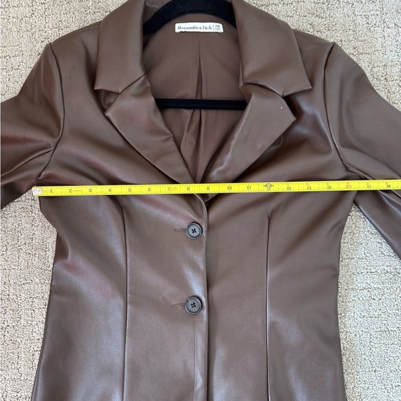 ABERCROMBIE FAUX LEATHER DRESS/ JACKET - Picture 9 of 16